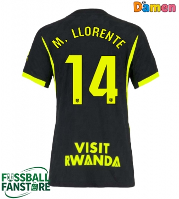 Atletico Madrid Marcos Llorente #14 Replik Auswärtstrikot Damen 2026-27 Kurzarm